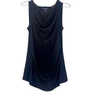 White House black market Women’s cowl neck blouse sleeveless size small